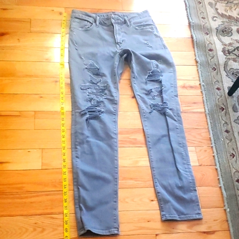 Jeans pants American eagle SKINNY Size 29×32 Strech Very good conditions Gray